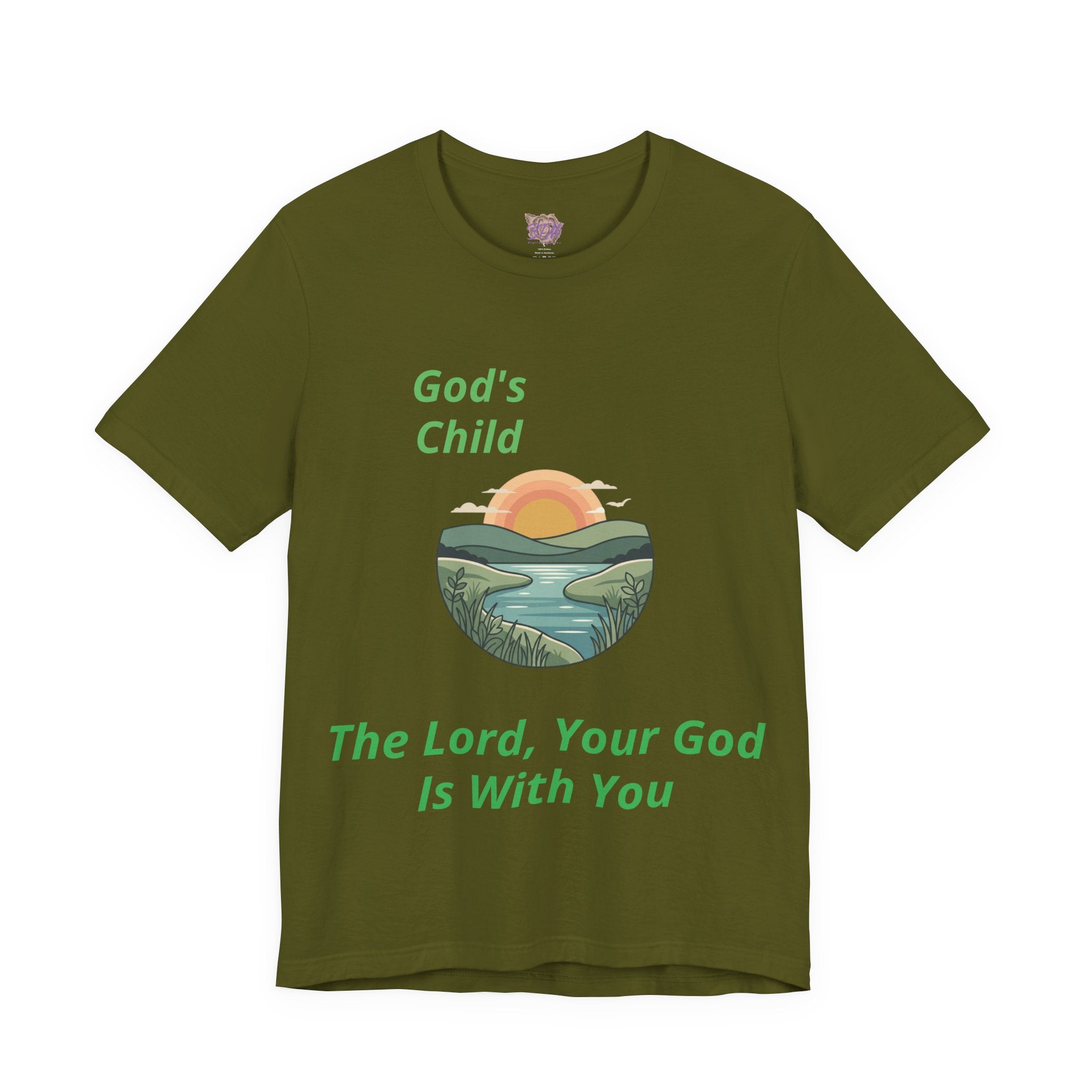 God's Child - The Lord, Your God Is With You T-Shirt