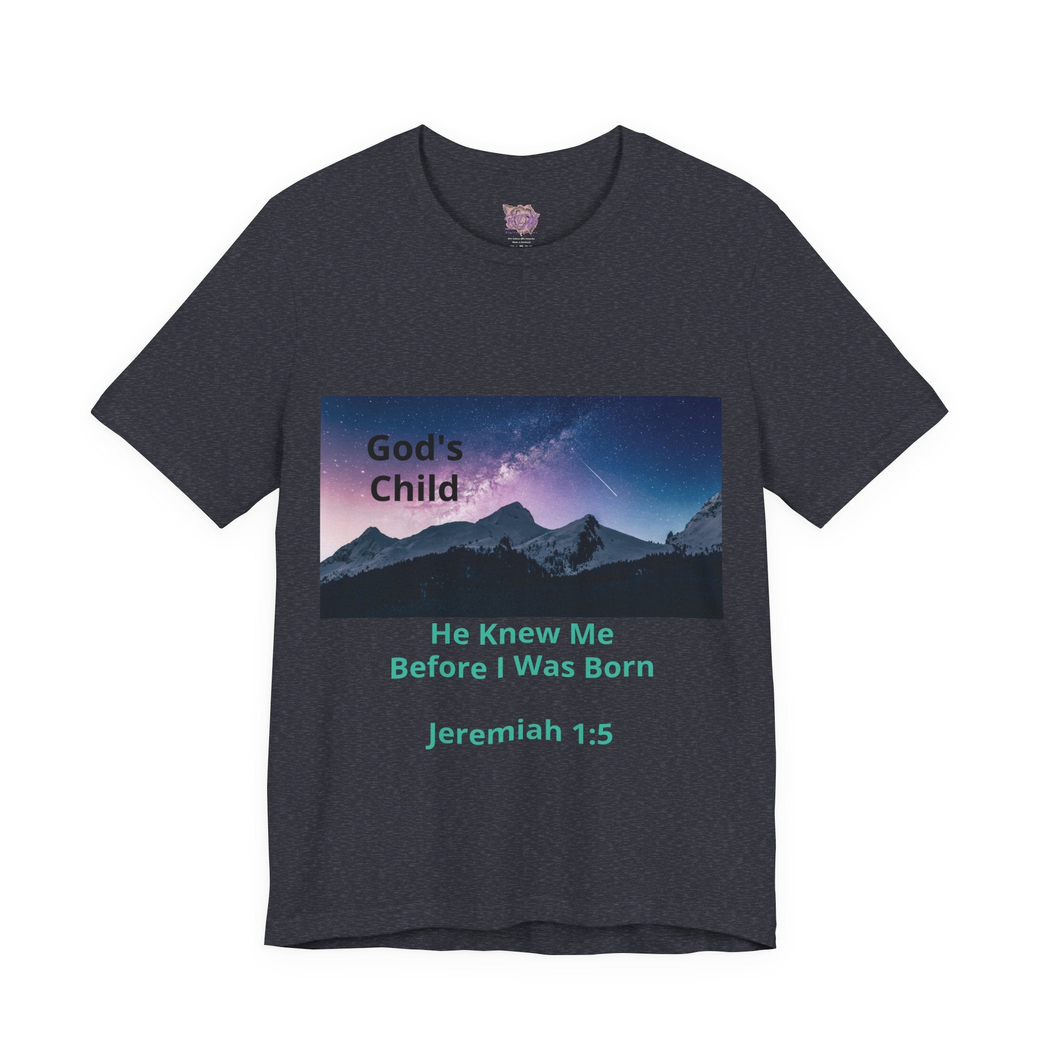 God's Child - He Knew Me Before I Was Born T-Shirt