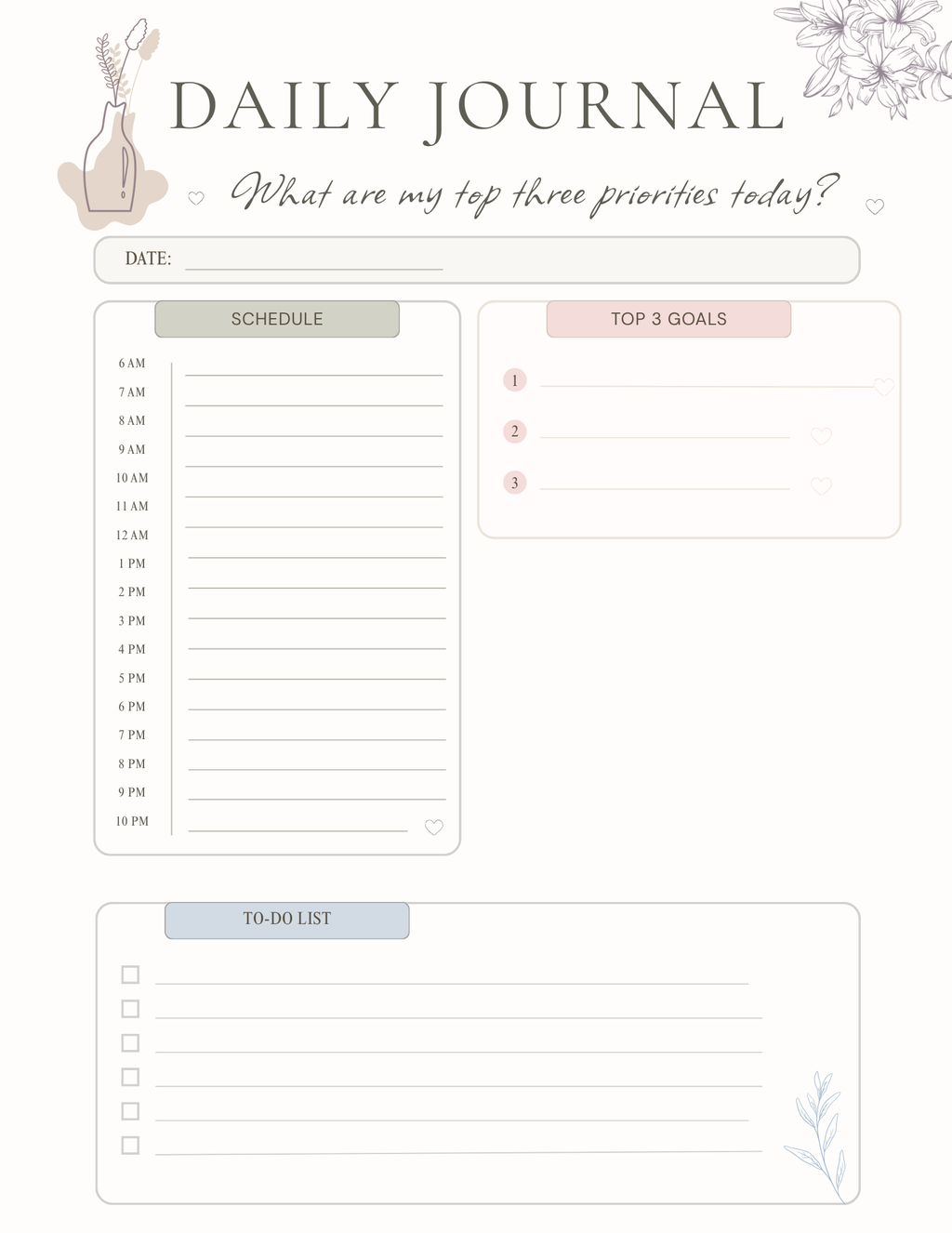 Daily Journal