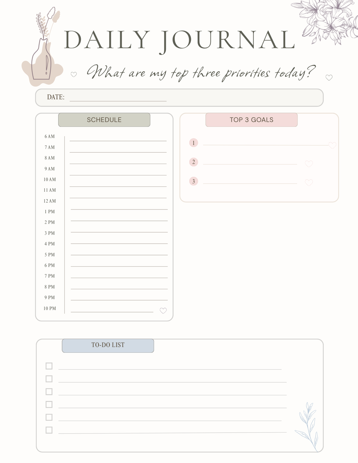 Daily Journal
