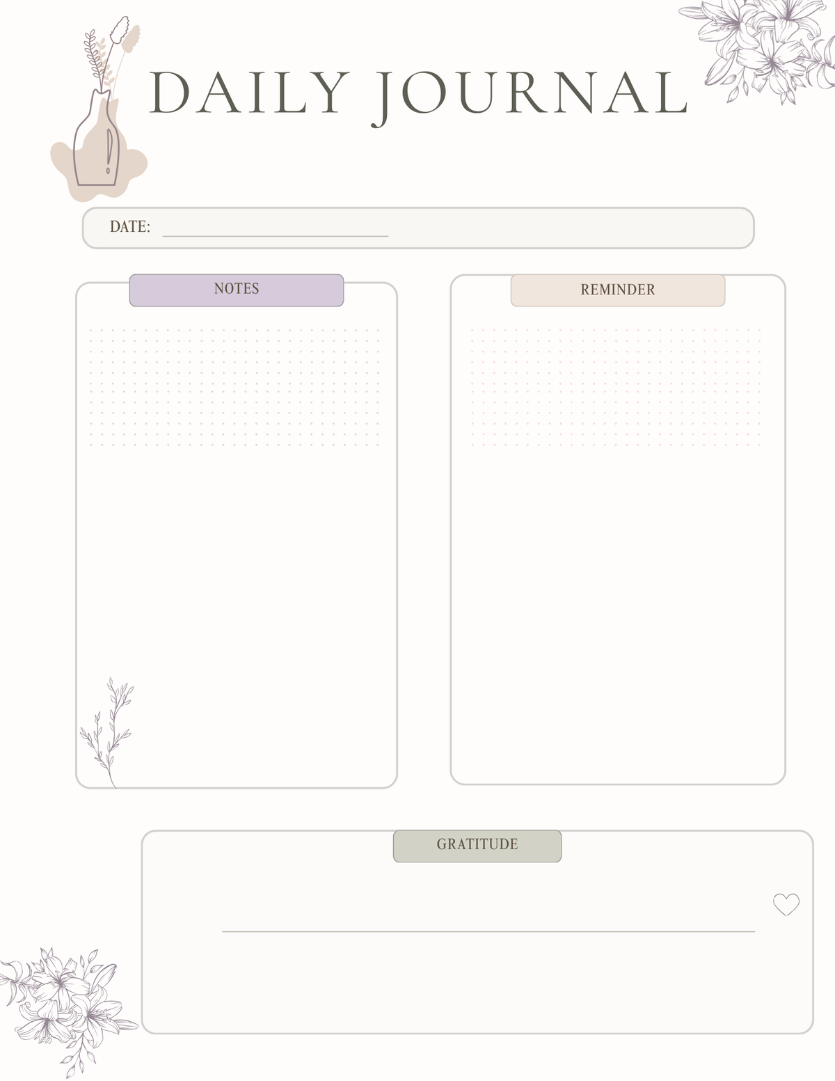 Daily Journal