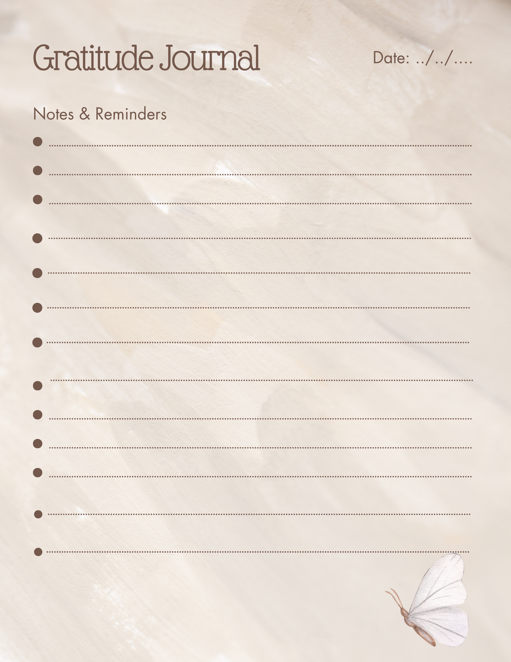 Gratitude Journal